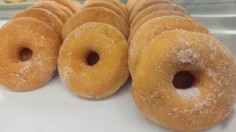 Cinnamon sugar doughnuts